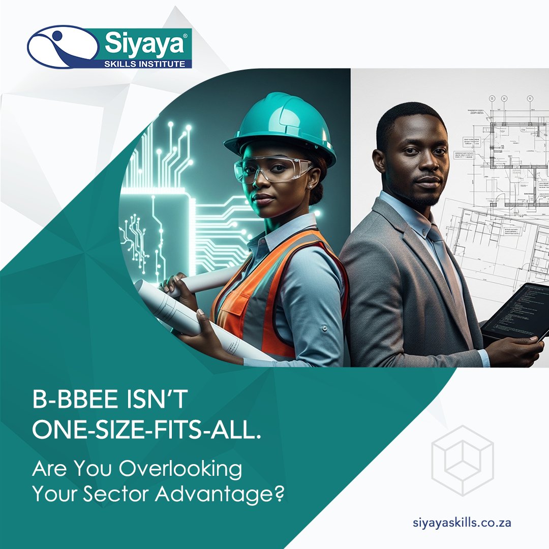 SiyayaSkills's tweet photo. Each industry has its own rules &amp; scoring. Align initiatives, boost points &amp; gain procurement advantage with sector-specific insight.
🔗Lean More https://t.co/euxCbgOgJo
#BBEE #SectorCodes #BusinessGrowth #LeadershipImpact #SiyayaConsulting https://t.co/I18scywmzA
