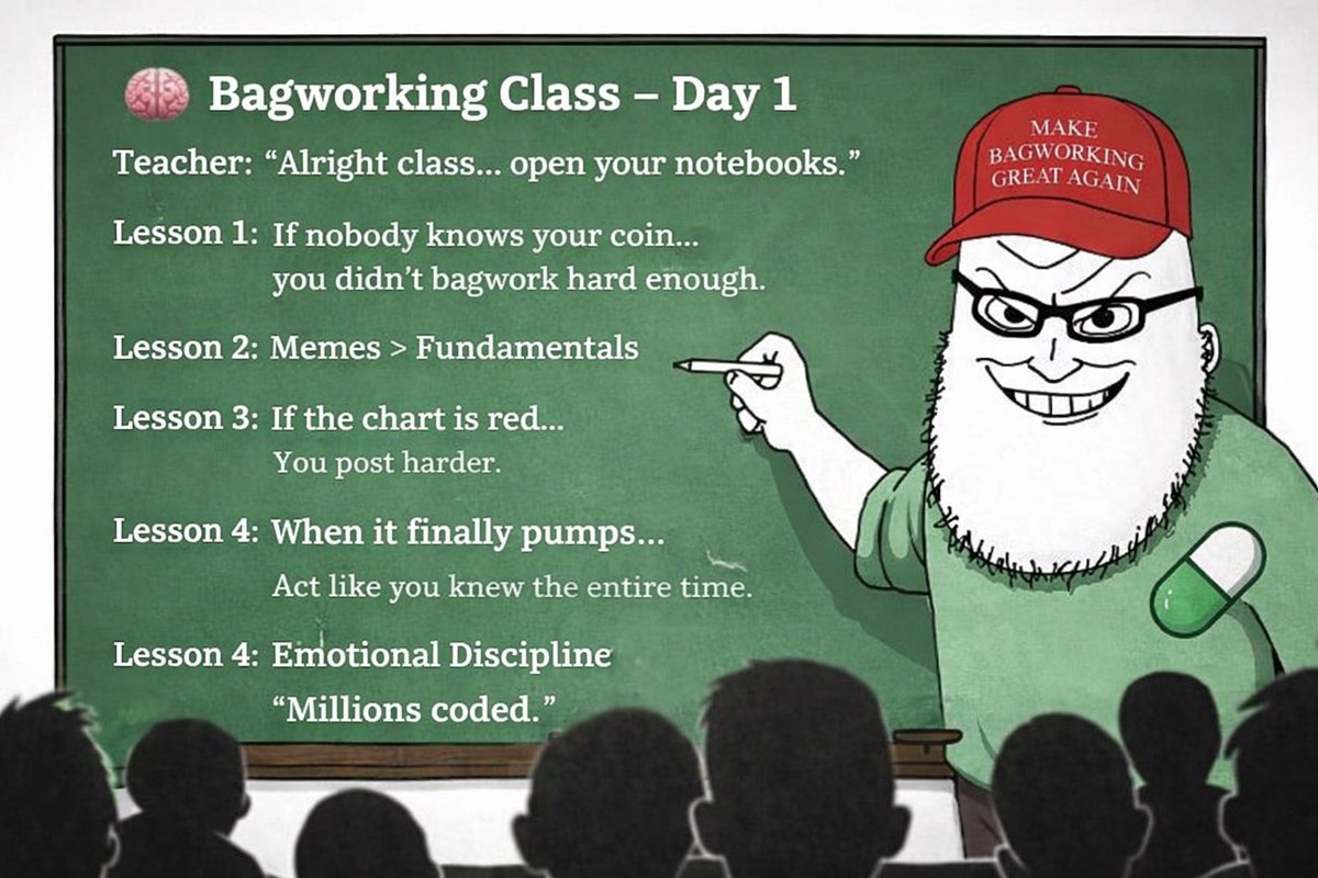 NdegenSol's tweet photo. RT @cubansmoke77: Facts 🤣 LFG $BAGWORKOOR https://t.co/g4NW0kPT6T
