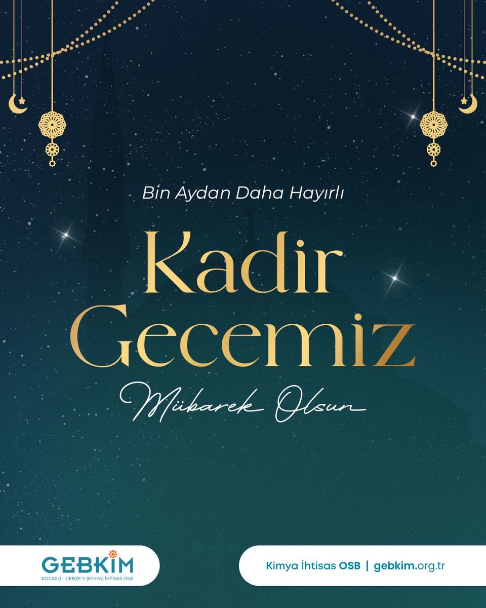 GEBKİM OSB tweet media
