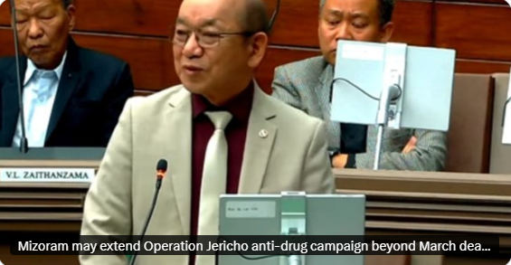 RZuala34899's tweet photo. #OperationJericho Continues!
#Mizoram may extend its anti-drug campaign beyond March, says #HomeMinister. 🚫💊
Together for a drug-free Mizoram! 💪
#AntiDrugCampaign #DrugFreeMizoram #StaySafe #JessieBuckley #Odisha #StatueOfSacrifice
https://t.co/U77fxN7qpU https://t.co/aFu5FXqwa9