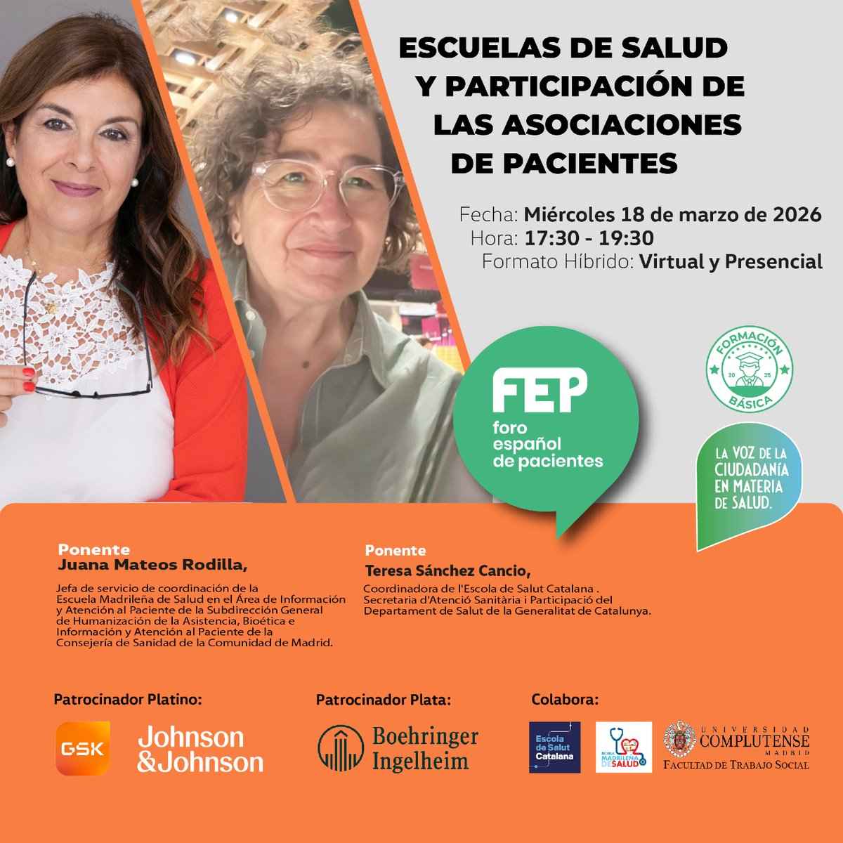 Foro Español de Pacientes tweet media