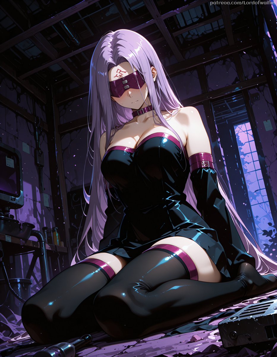 lordofwaifusart's tweet image. Medusa 💜💜
#fateseries #fate #fatemedusa #medusarider