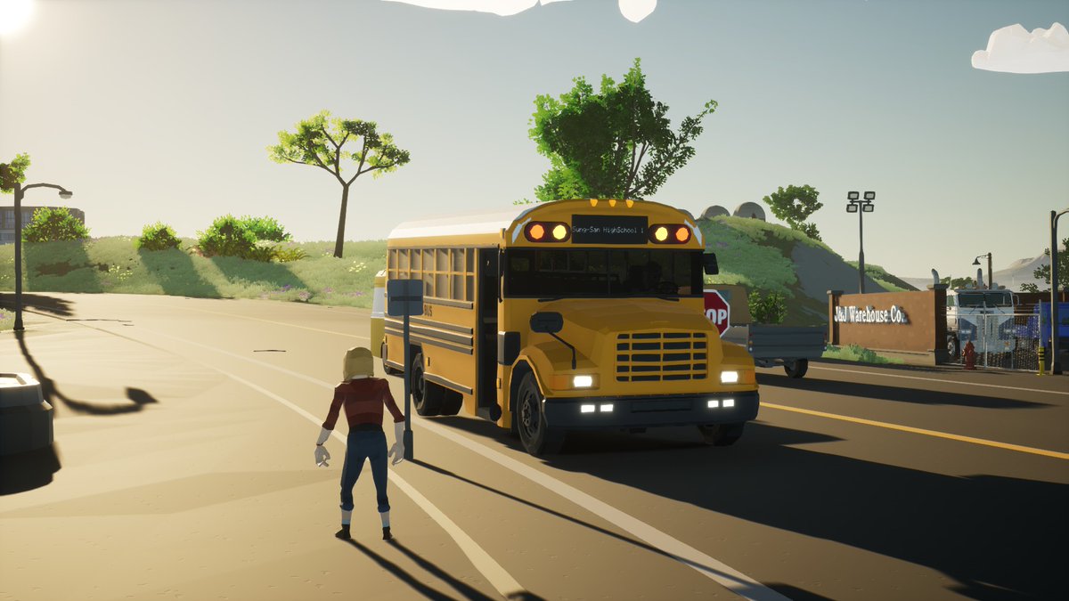 #motortown oversized load, more trucking and school bus route. :D <a href="/MotorTownBTW/">MotorTown: Behind The Wheel</a>
