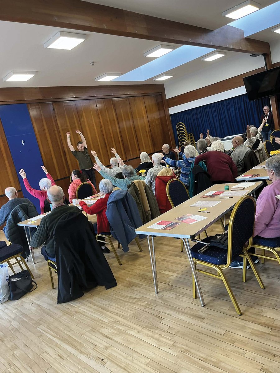 ACMorgannwg's tweet image. We had a lovely time at Friday’s Carers Coffee Morning, enjoying seated exercises, bingo, crosswords and word searches.
If you would like a friendly place to relax and chat, you’re very welcome to join us every Friday from 9.30am at @CynonLinc.
#aberdare #coffeemorning