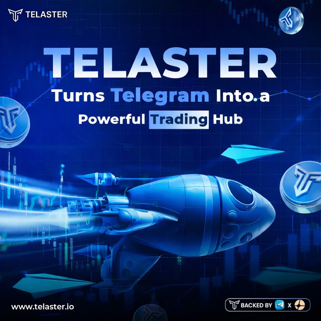 TelasterDex's tweet image. 🚀 TELASTER Turns Telegram Into a Powerful Trading Hub

Trading is evolving, &amp;amp; it’s happening inside Telegram.

⚡ Smarter trading tools
📊 Seamless Web3 access
🌐 Global community growth
💎 Powered by the ASTER ecosystem

🌐 linktr.ee/Telaster

#Telaster #ASTER #Web3Trading