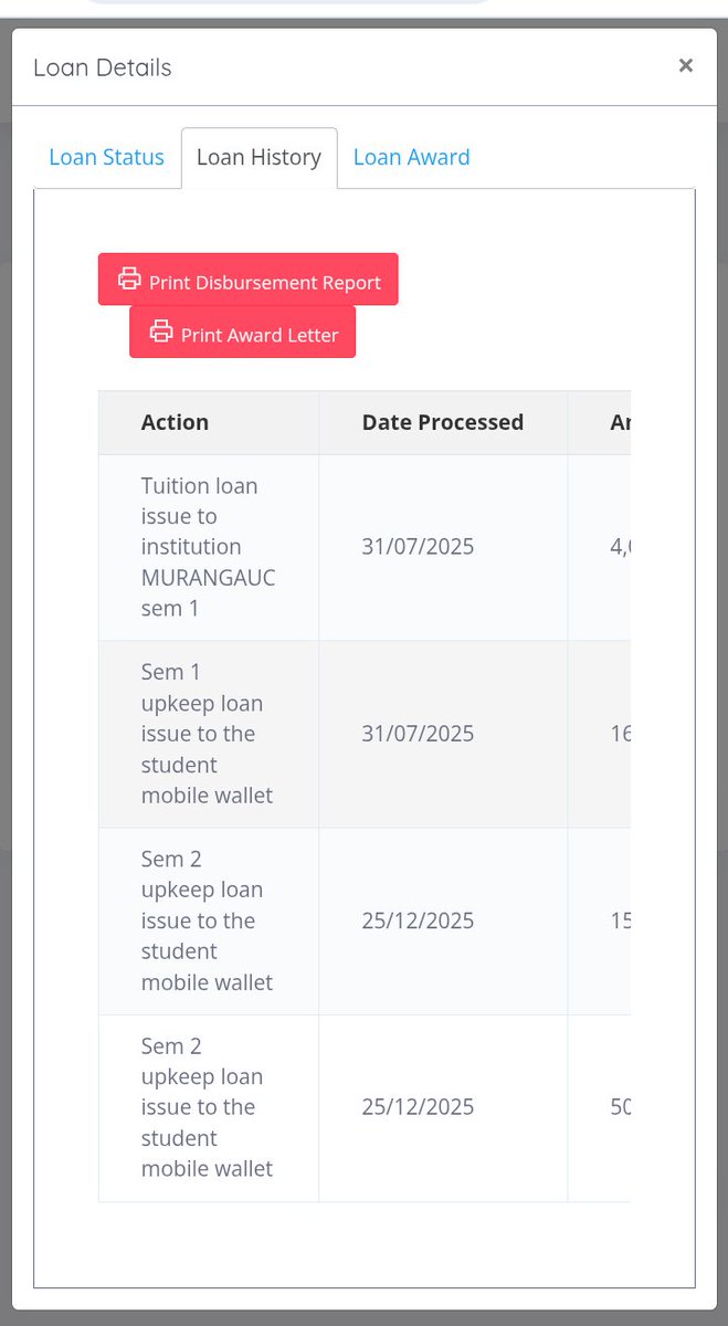 EvansMusyo67606's tweet photo. @HELBpage Thanks to you @HELBpage  I'm going to miss exams, hamjaeka tuition fee 😭😭 https://t.co/qYWkyABEfq