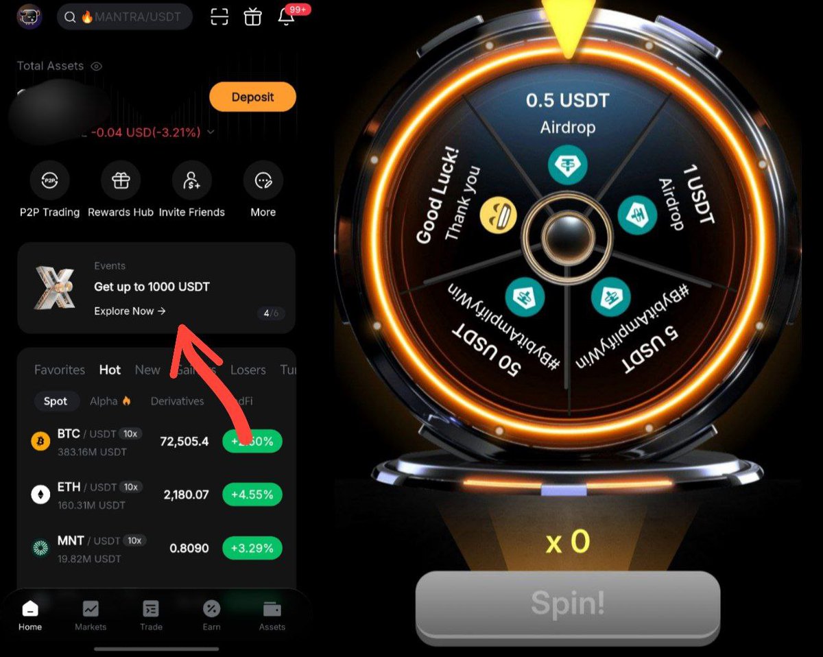 engnraijaz's tweet photo. 🌐Instant 0.50$-50$ USDT 
💰For Only Bybit Eligible User

✅Open App Click Expole Now

✅Connect Twiter &amp; Post on X
✅Instant Recived 1Spin Do Spin Get Reward 
https://t.co/Z78ke4vOcP
#BybitAmplifyWin https://t.co/NnS2Ho1YXJ