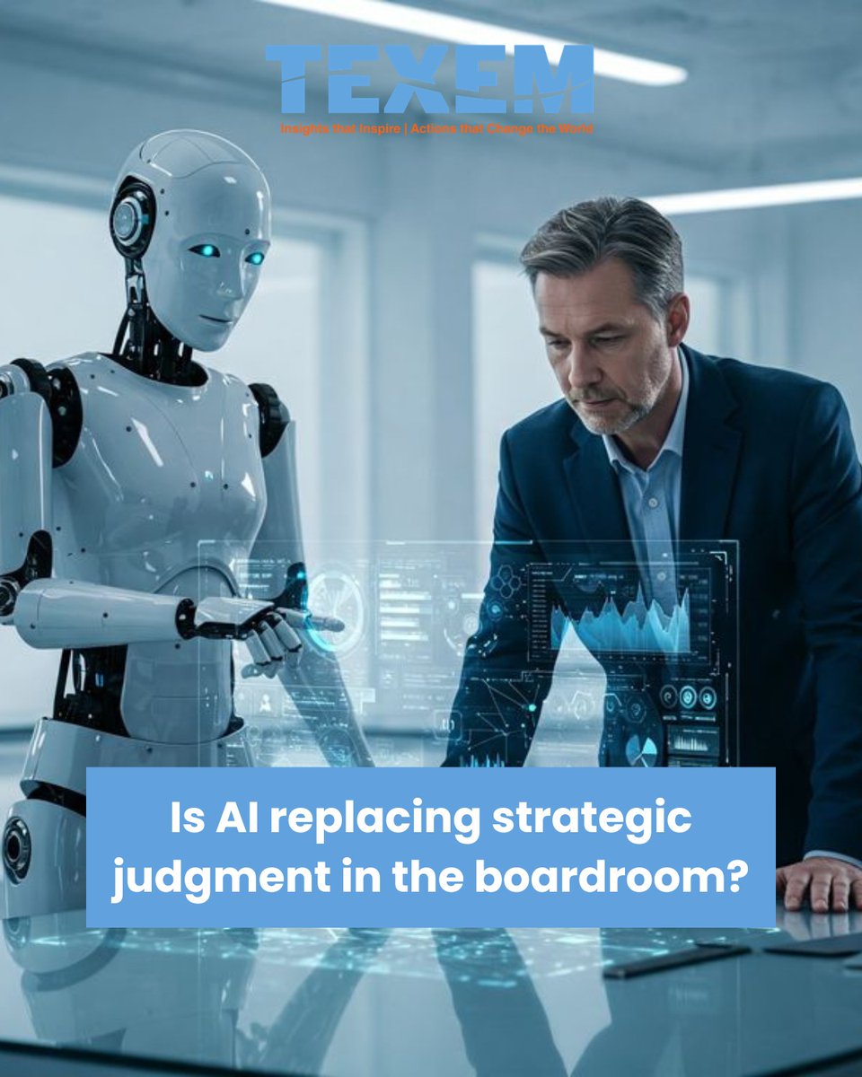 Texem_UK's tweet image. AI can inform decisions.
But strategy still requires human judgment.
🔗 texem.co.uk/beyond-the-alg…⁠
#AILeadership #TEXEMUK