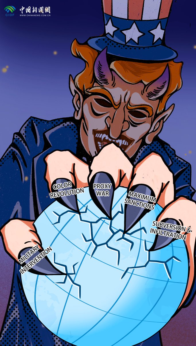 #Comicomment: Hegemonic interference stirs turmoil around the world