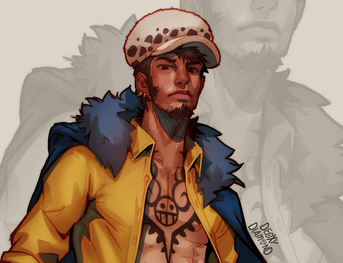 トラファルガー・ロー 「Trafalgar Law #OnePiece」|Deoxy 🎗のイラスト