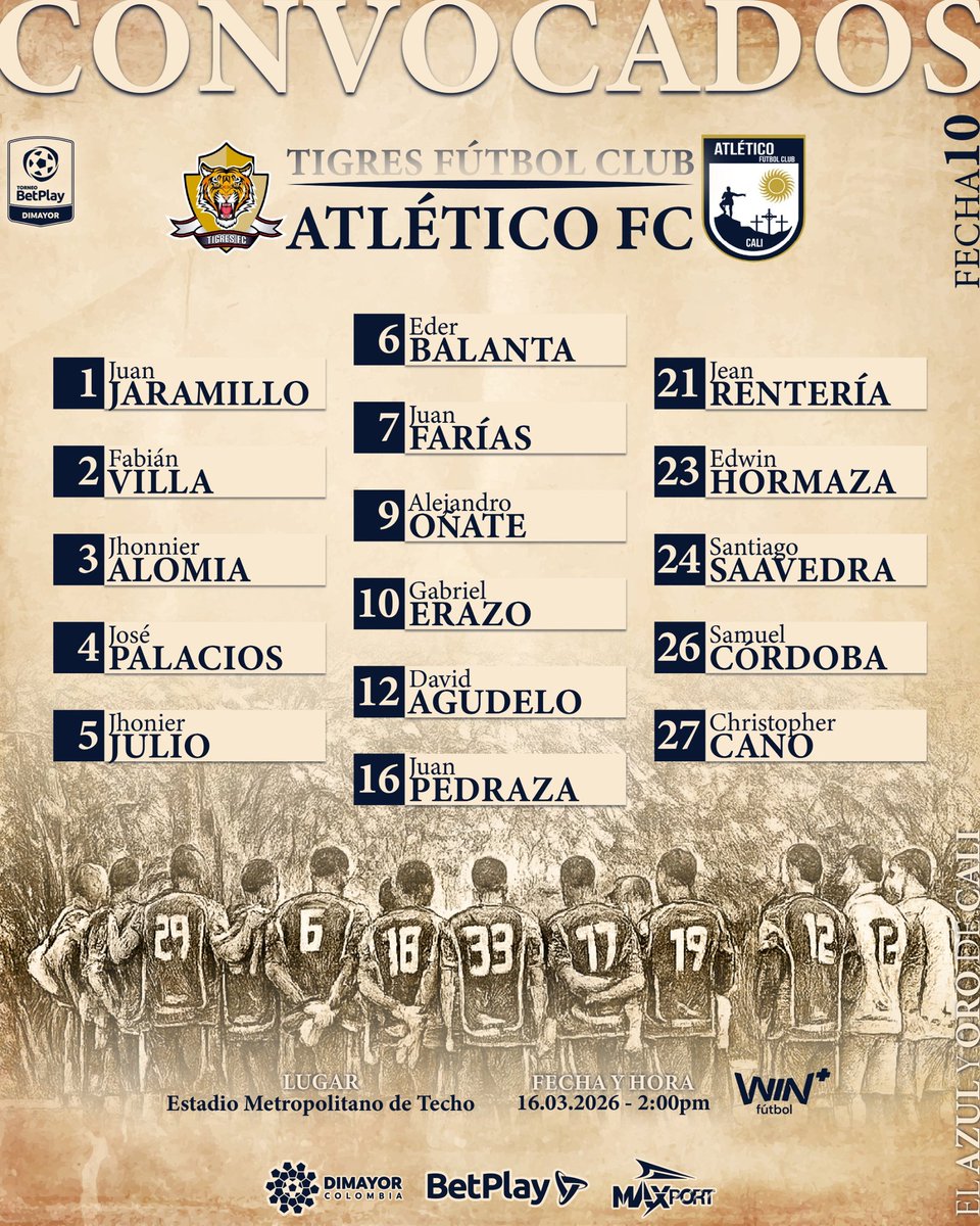 Atlético Fútbol Club tweet media