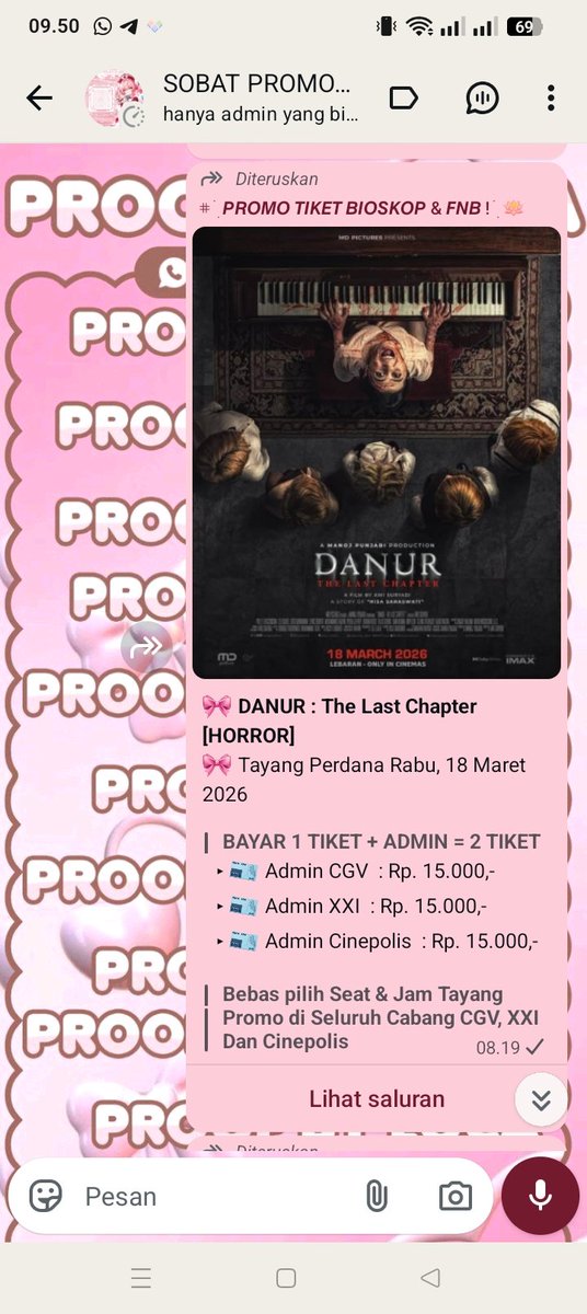 b1g1 tiket bioskop murah~ fast di wa say tweet media