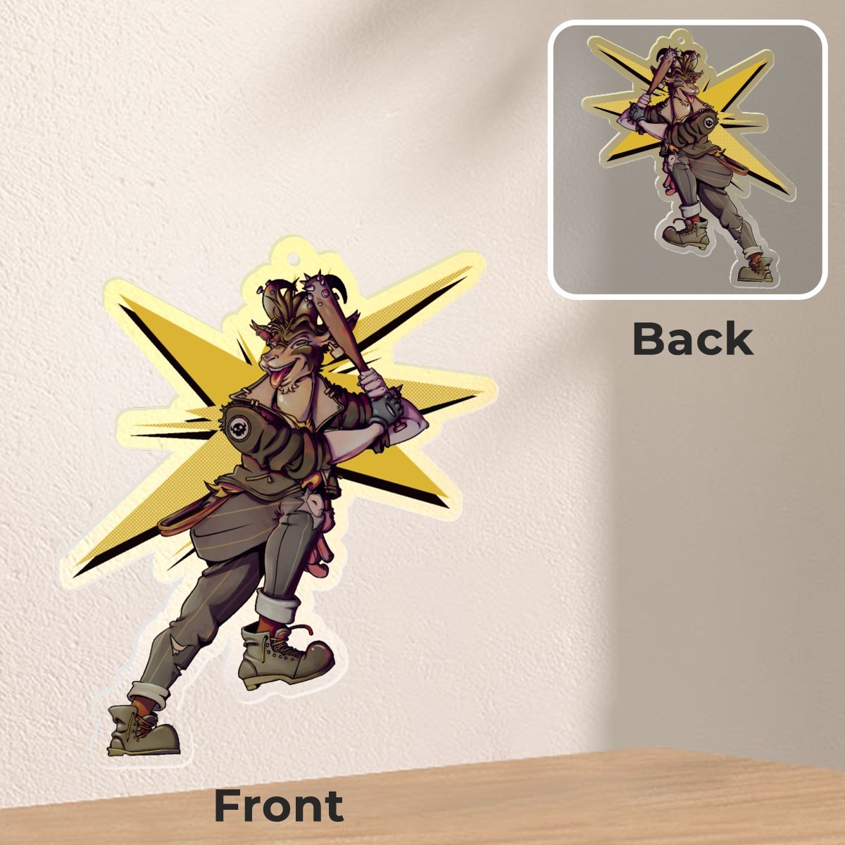 Desirdebut2's tweet photo. Alright took me a minute but here's a mockup for my ACGGoods Billy keychain! I'm planning on making a couple before I can properly promote my store but for the meantime I'll share my link to my store if what I have intrigues yall!

#deadlock #smallartists #artmoots https://t.co/LSNl2ExVvX