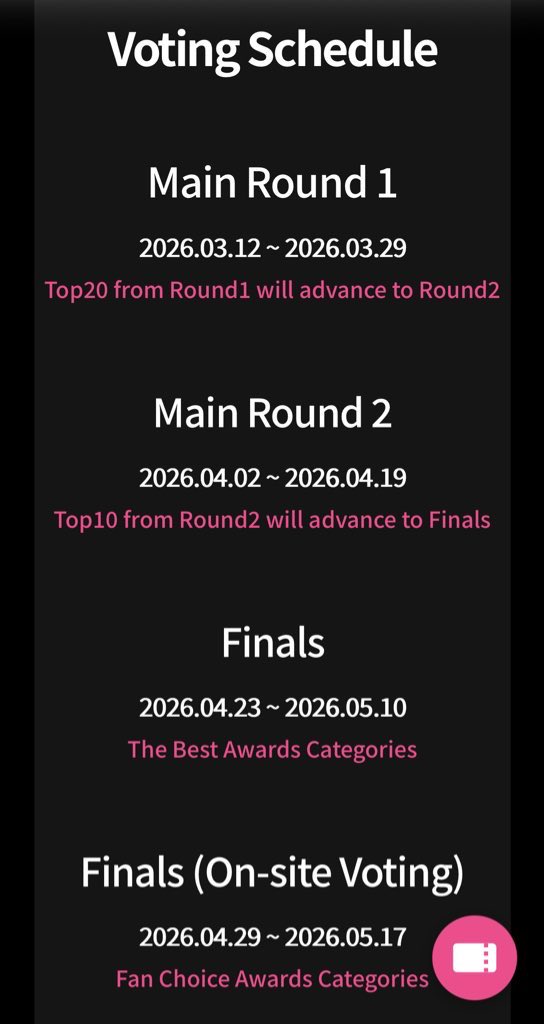 ENGENEs, enhypen masuk dua nominasi di asea 2026; best group (male) dan fan’s choice artist (singer) dan enhypen hadir di asea 2026 💪🏻

kalian bisa baca cara votenya di link ini ya 👇🏻 
🔗:asea.kr/en/how-to-vote

• votenya bakal di 3 aplikasi; podoal, mubeat dan my1pick
•