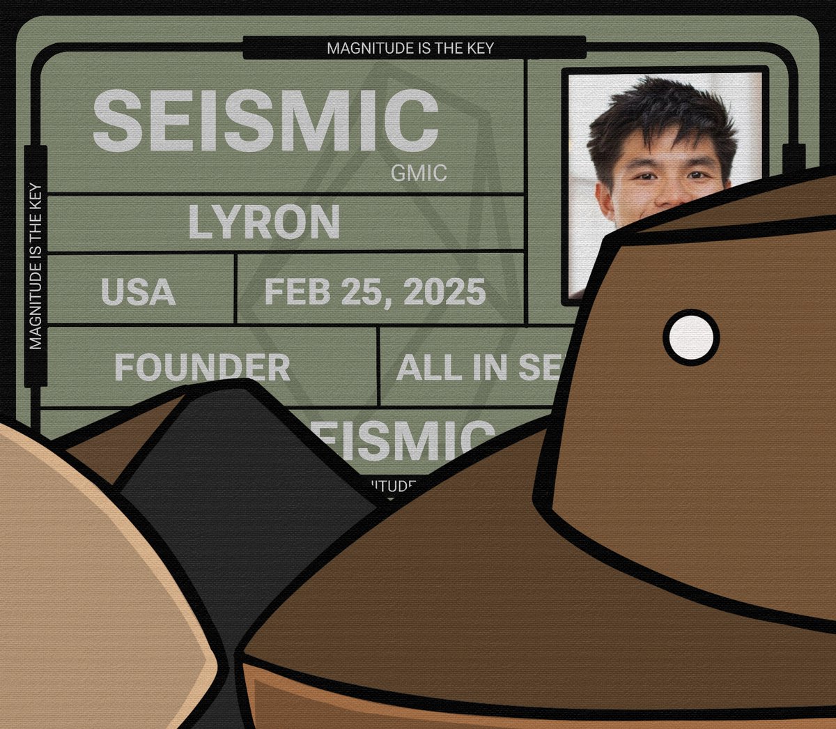 DChakma6666's tweet image. GMIC @SeismicSys fam

Just created this custom Seismic ID Card with Rocky for the Seismic community!

Magnitude is the key 
All in Seismic 

Want your own?
Dm me with your pfp

@xealistt @NoxxW3 @heathcliff_eth @BharatWormie