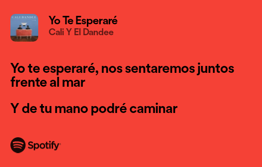 Yo Te Esperaré / Cali Y El Dandee