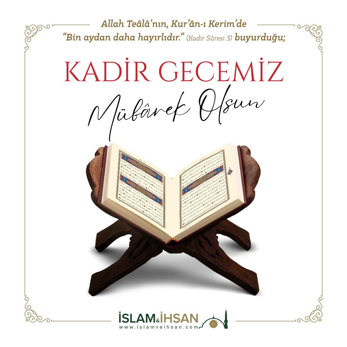 islamveihsan's tweet photo. Kadir Gecemiz Mübârek Olsun

#kadirgecesi https://t.co/r7Mpt3RtLJ