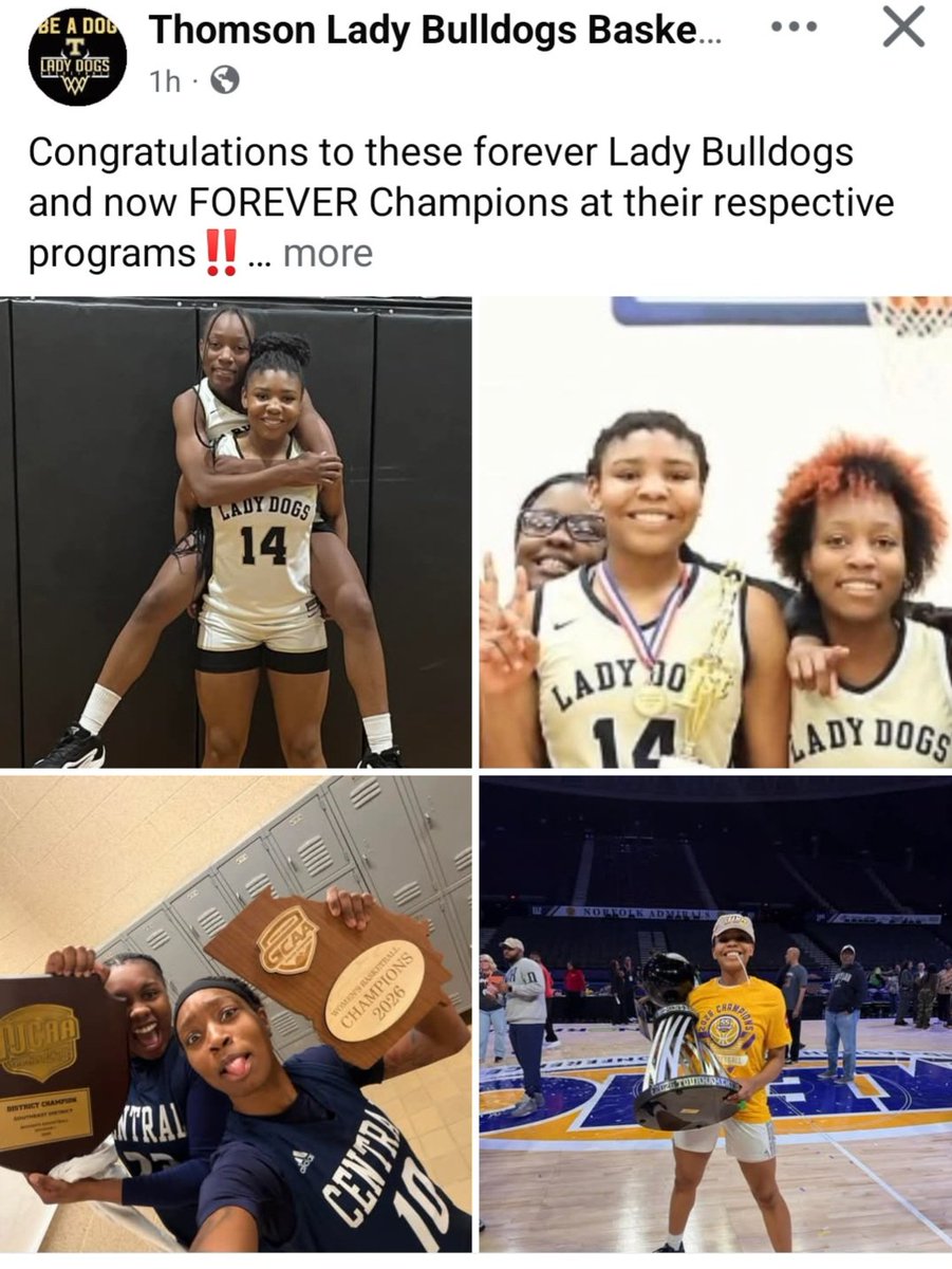 Thomson Lady Bulldogs Basketball tweet media