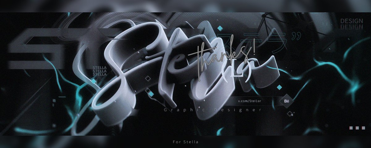 For Stella san
Please like &amp; RT.