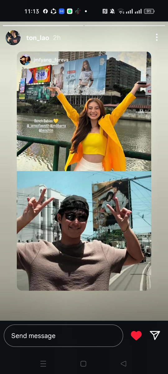 Bench babies 💛
Sir ton Lao ig story
#JMFyang