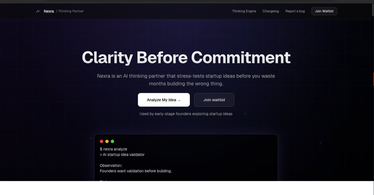 Annu | Building Nexra AI tweet media