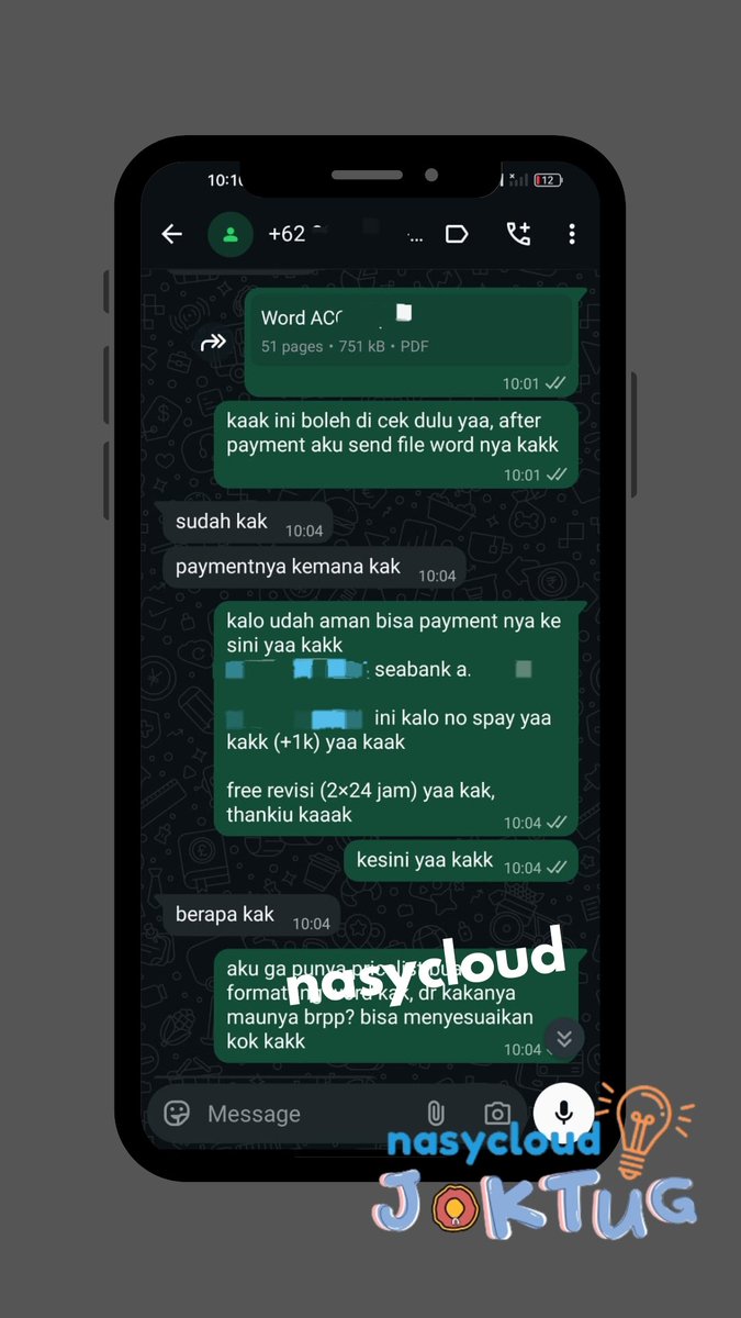 nasy JOKI JASA FORMATTING WORD, PPT, PAPER, DLL° tweet media