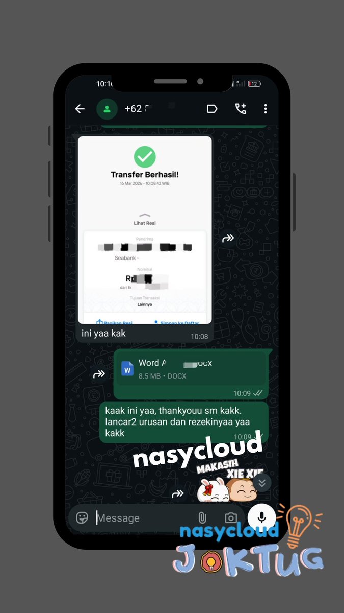 nasy JOKI JASA FORMATTING WORD, PPT, PAPER, DLL° tweet media