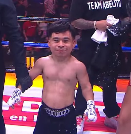 Lo hiciste increíble Abelito, a pesar de la desventaja peleaste como los más grandes