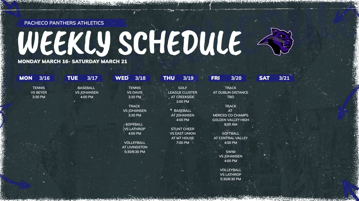PHS PANTHERS ATHLETICS tweet media