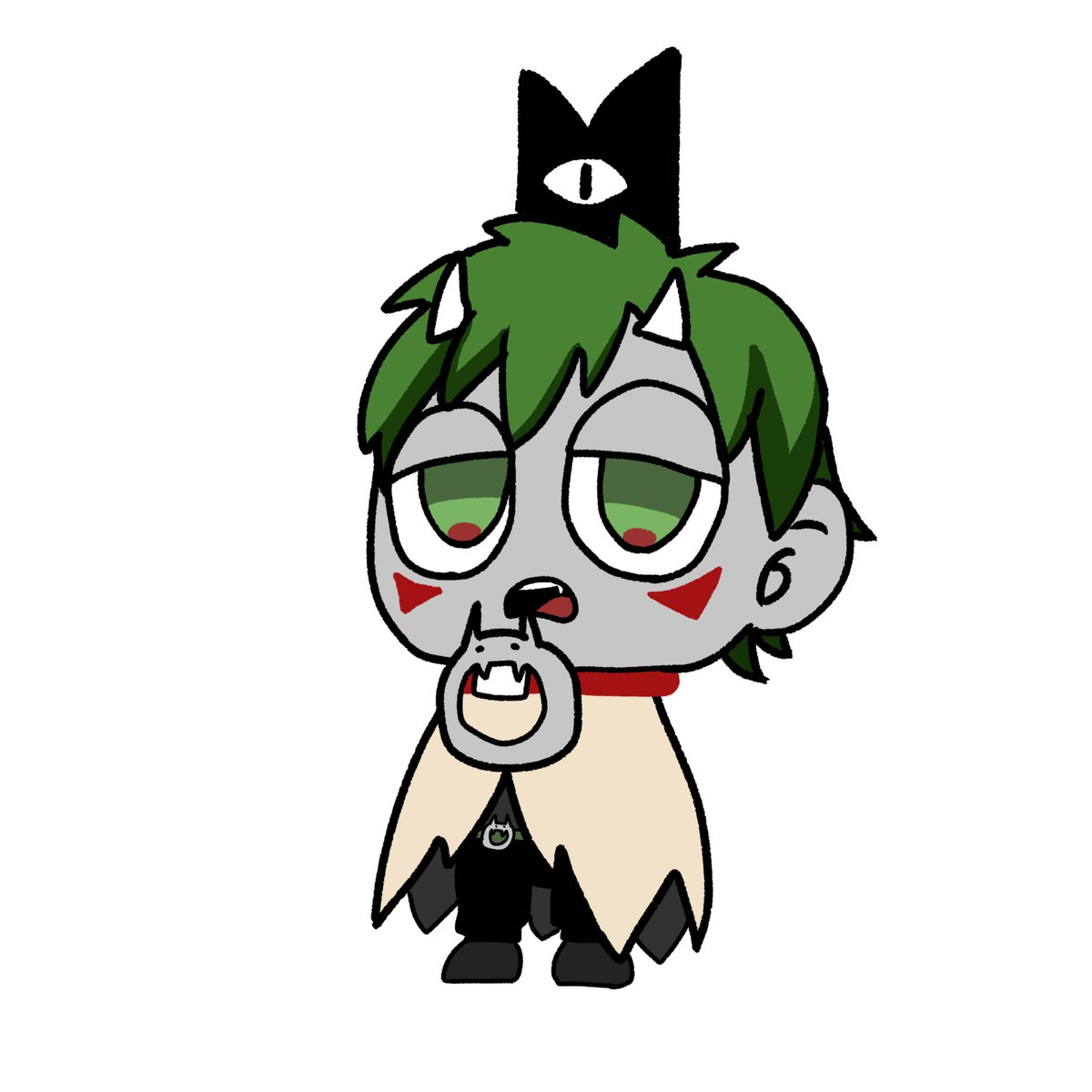tkhnd_sui's tweet photo. #鬼画紙
 #おにがし
  #O2GA4RA 

おにが信教の教祖様バージョン
配信面白いからもっとみんなに見てほしいw https://t.co/XCSbuBX3ZR