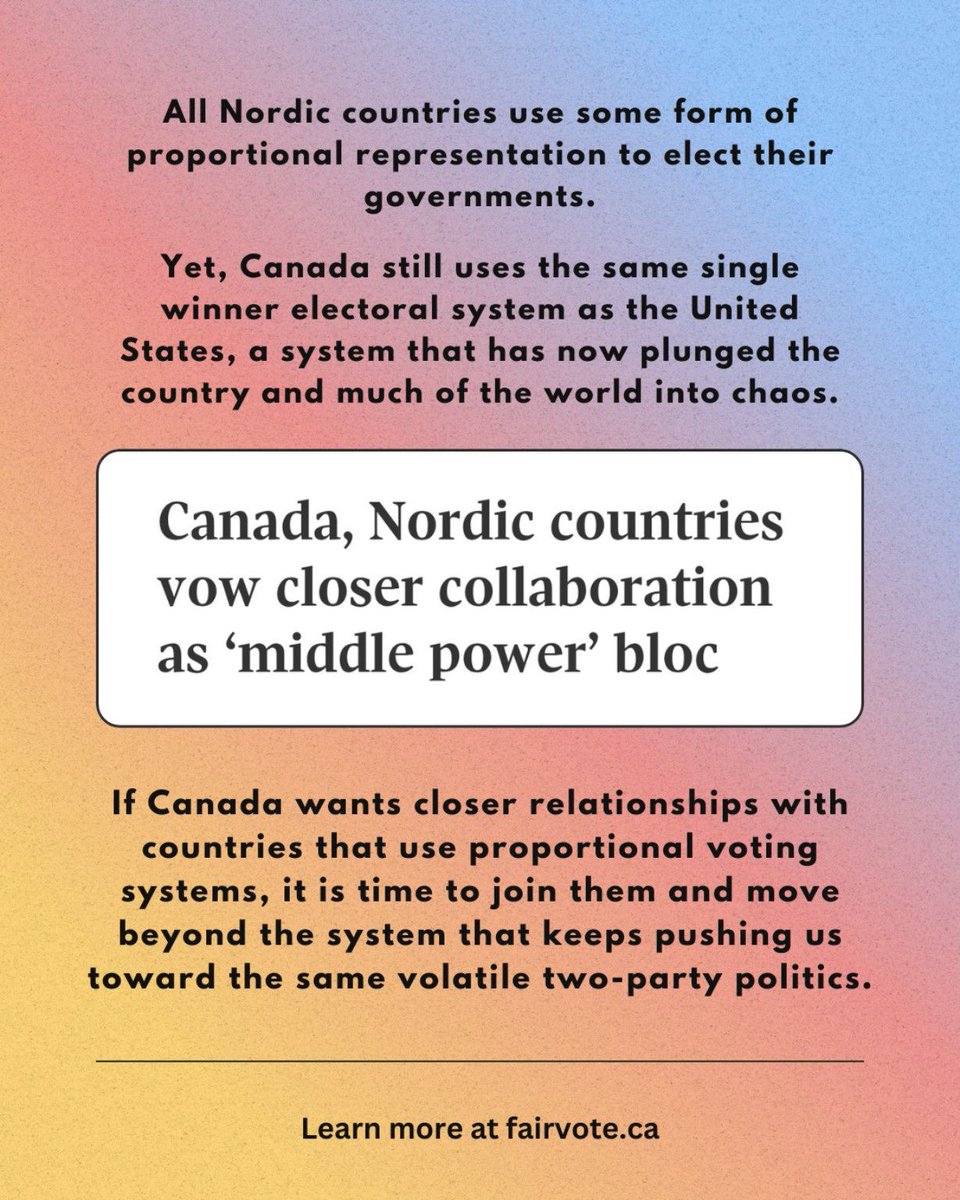 Fair Vote Canada 🗳 🇨🇦 tweet media