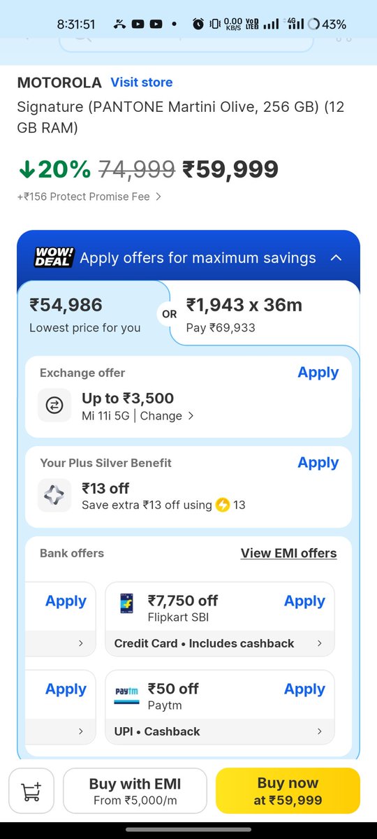 PratikKumarBeh3's tweet photo. Dear @flipkartsupport    @AxisBank removing the additional 5% cashback on the Flipkart Axis Credit Card while giving benefits only to the Flipkart SBI Card is disappointing.Please offer the same benefits on both cards. Customers should not be forced to carry an extra card. https://t.co/WKC5rWlTRC