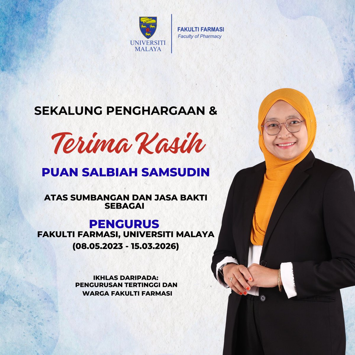 Faculty of Pharmacy, UM tweet media