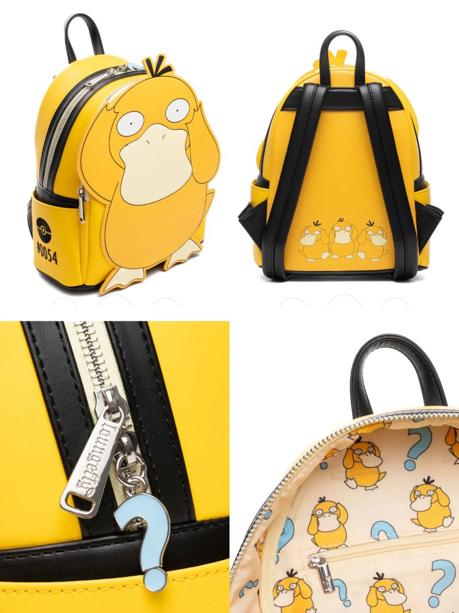 Loungefly ポケモン コダックCosplay Mini Backpack - 707 Street