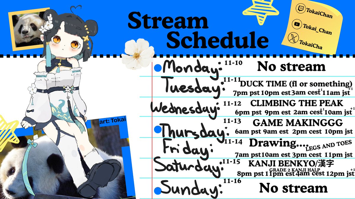 Tokai Chan🦎August 25th (1 year!!) tweet media