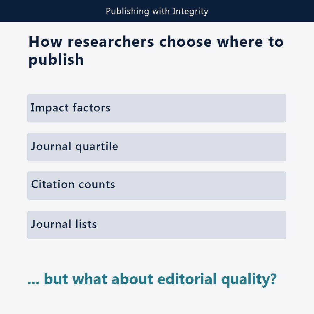 Publishing with Integrity tweet media