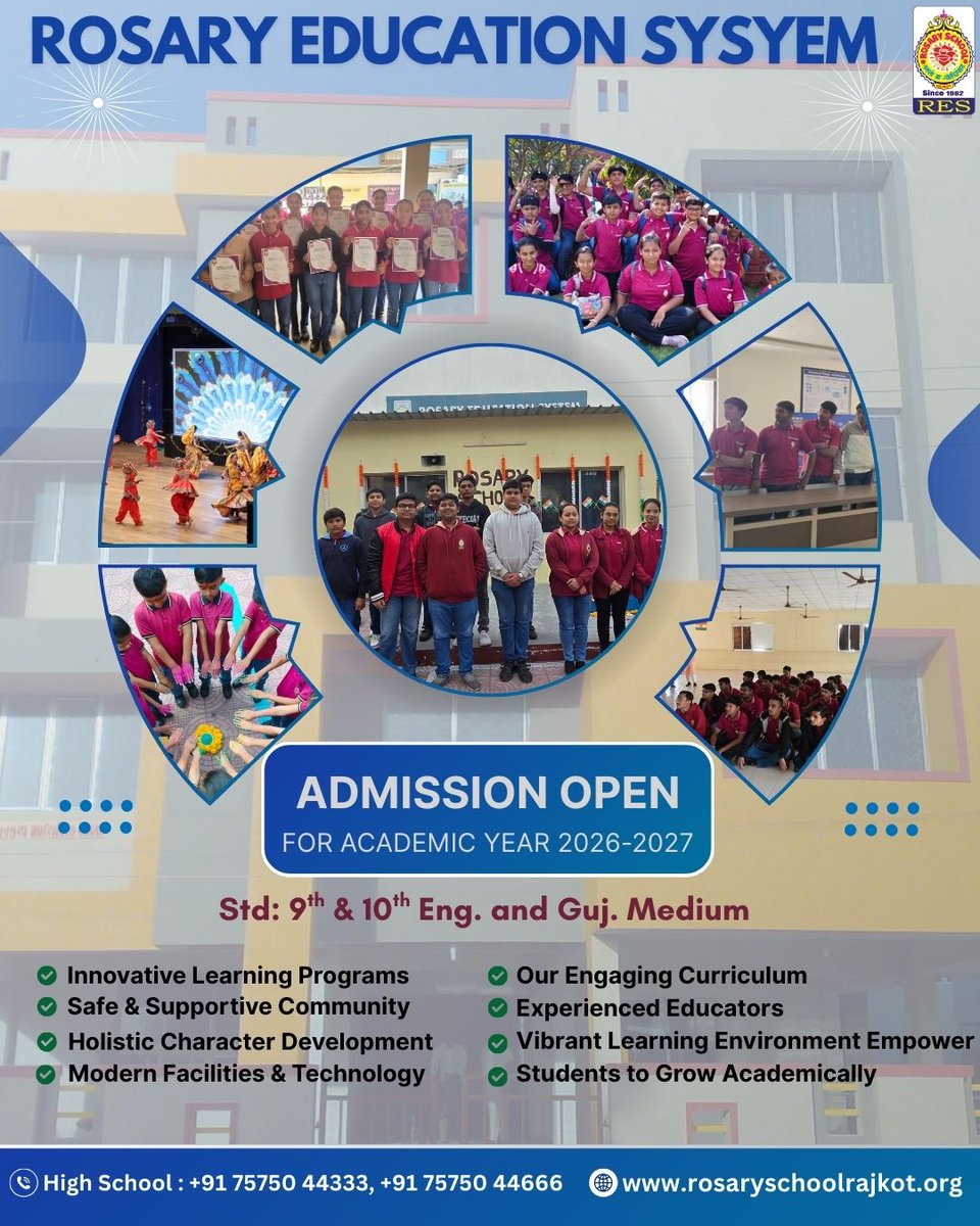 Rosary School Rajkot tweet media