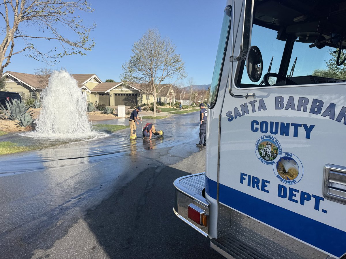 Santa Barbara County Fire Department tweet media