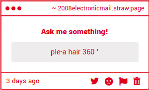 2008 Electronic Mail tweet media