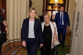 CaraMia200's tweet photo. @dickgreen49 #PooLadyMcArthur,indelibly recorded as one of Vic’s most embarrassing citizens. Stridently bigoted,appointed h/self ‘mother type’ figure to Libs’ leader & cultist #Deeming.
Toxic, intolerant & prepared to burn house down,
if they cant run it as they wish. #SpringSt #PutLibsLast https://t.co/b58yqWQuH5