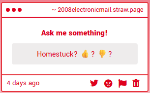 2008 Electronic Mail tweet media