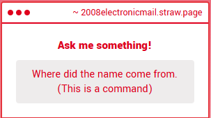 2008 Electronic Mail tweet media