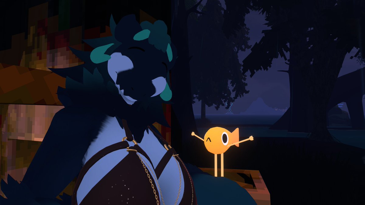 I am having too much fun with the fishing game. Need me a Dave the Diver vrchat game. :3