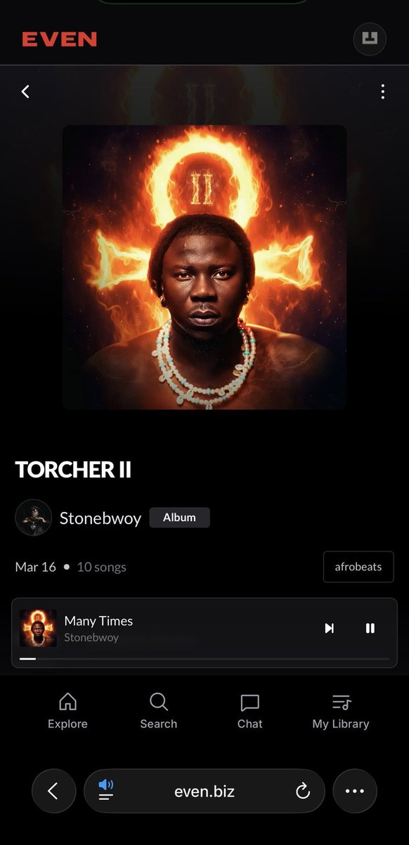 GucciYng's tweet photo. Stonebwoy has officially released #Torcherii . Be the first to listen on even app
https://t.co/K9Lu219LO9 what a masterpiece by Stonebwoy. https://t.co/3icJotmNP7