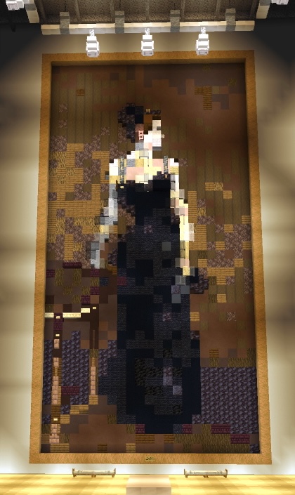 tis4truthart's tweet photo. Phantom Smp Art Museum (PHAM) has had some recent additions to its basement archives #PhantomSmp #ForeverWorld https://t.co/xkRV3xsRBL