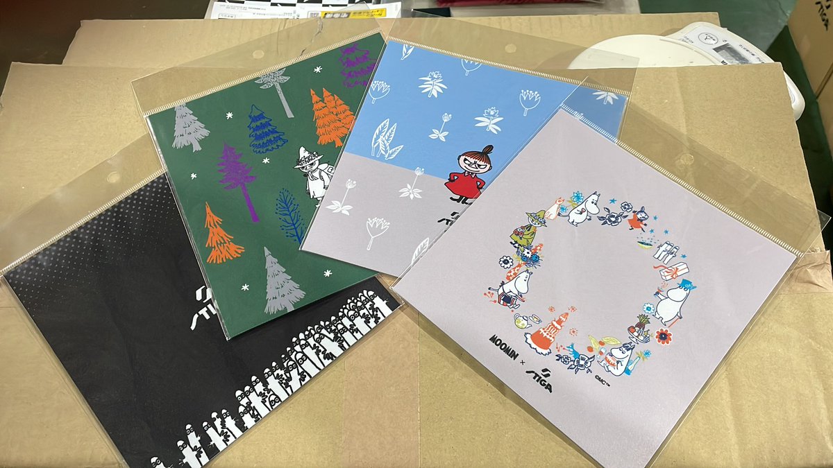 ムーミン吸着シートかなり売れています(^^)
お買い求めの方は是非🏓
#STIGA #ムーミン