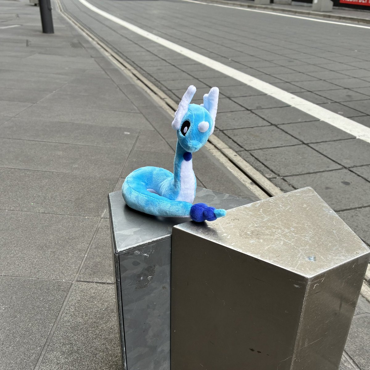 【探してる方へ】渋谷PARCOのすぐ近くにハクリューのぬいが置きっぱなしになっていました。持ち主さんの大事な推しポケだと思います。PARCOのインフォメーションに預けておきましたので、お迎えに行ってあげてくださいませ！