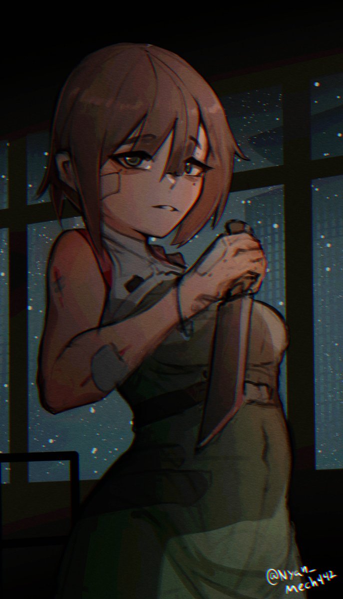 Nyan_Mech442's tweet photo. Isolde #signalis #fanart https://t.co/C4zcks5XFJ