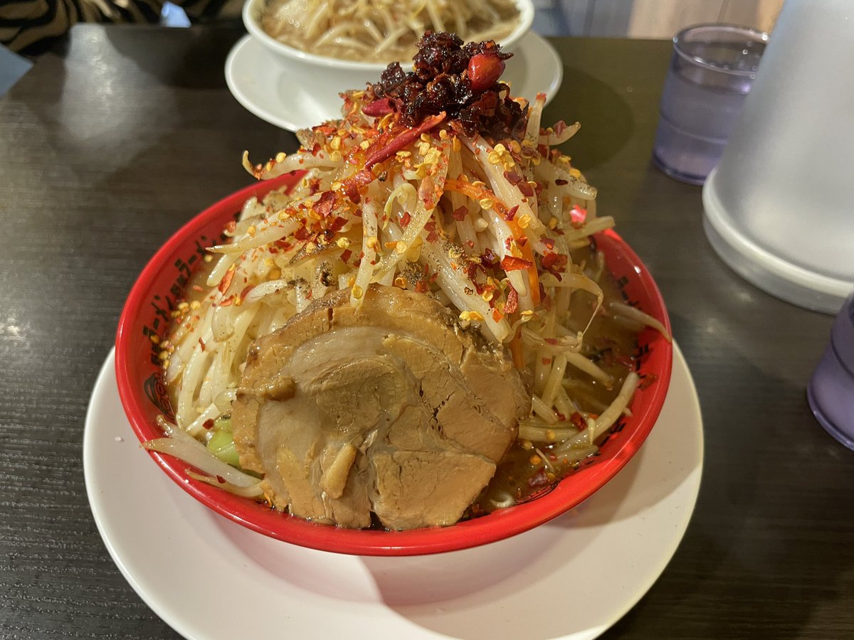 samurai_tomo's tweet photo. 野郎ラーメンの限定『麻辣野郎』
美味しかった https://t.co/WT43EMEB3b
