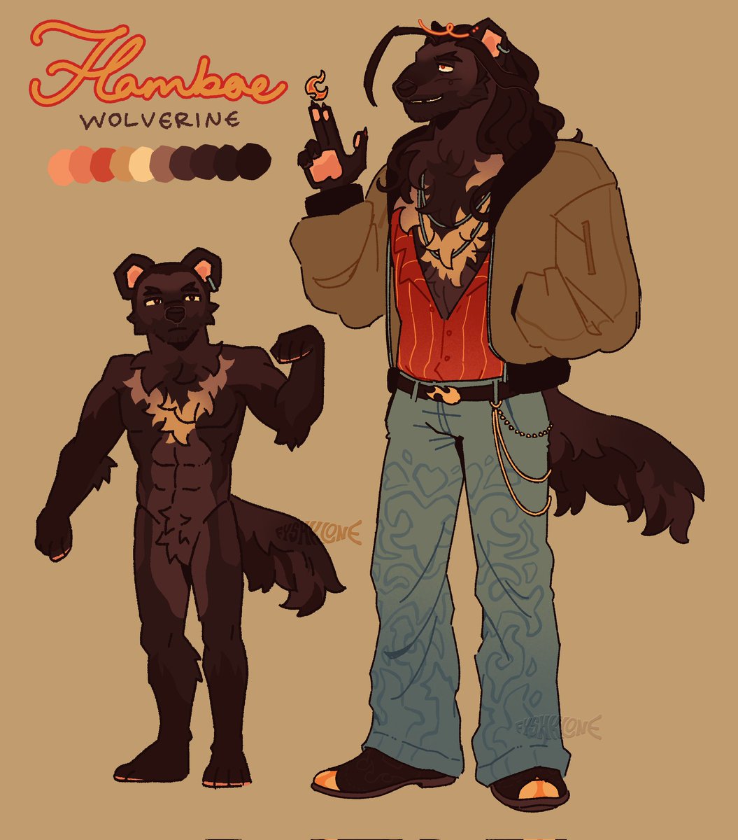 fyshklone's tweet photo. HEHEHE IM COOKING UP SOMETHING 
#flambae #dispatch #furry https://t.co/pMezwFblae